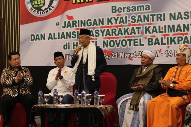 Silaturahim ke Kaltim, Kiai Maruf Janji Bangun Indonesia Beraklak Mulia