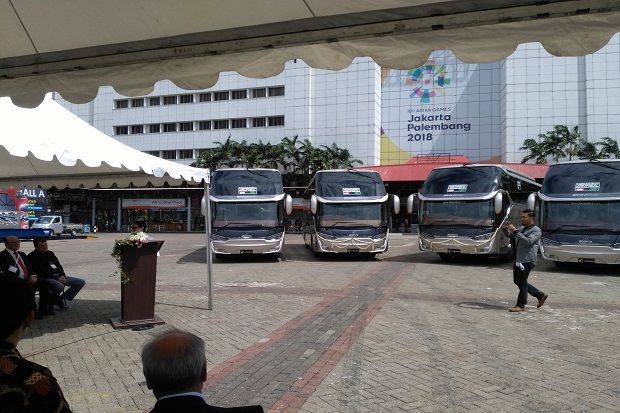 Indonesia Mulai Ekspor Bus ke Bangladesh