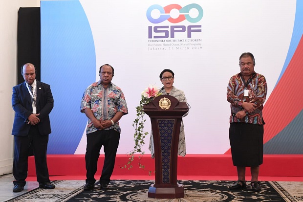 Forum Indonesia-Pasifik Selatan Hasilkan Tiga Perjanjian
