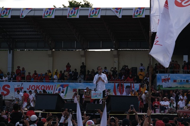 Kampanye Akbar di Banten, Jokowi Luruskan 4 Isu Hoaks Ini