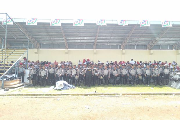2.000 Personel Polda Banten Siagakan Kawal Kampanye Jokowi-Ma’ruf Amin
