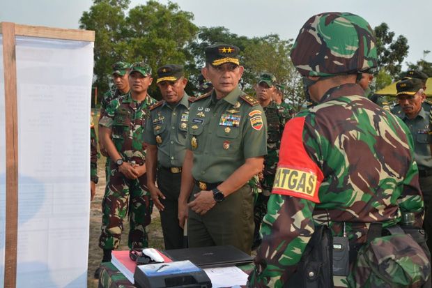 Pangdam Bukit Barisan Cek Kesiapan Prajurit Raider Khusus yang Bertugas ke Maluku
