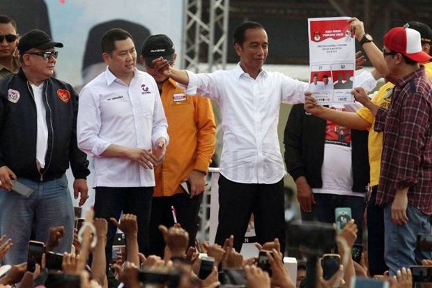 HT Dampingi Jokowi Kampanye Dinilai Akan Berdampak ke Perindo