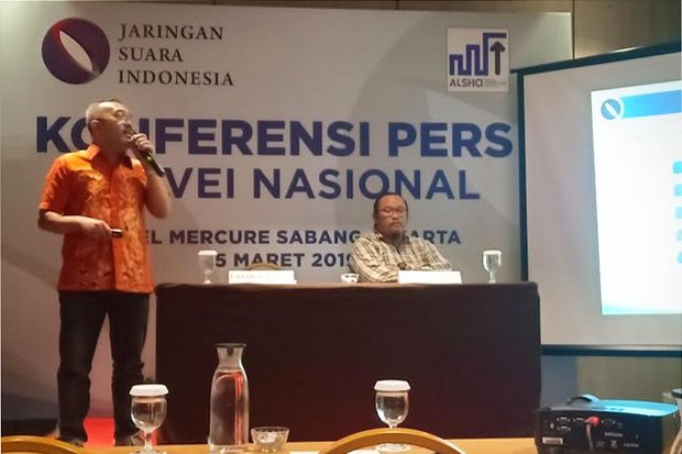 Survei JSI: Elektabilitas Jokowi-Maruf Ungguli Prabowo-Sandi