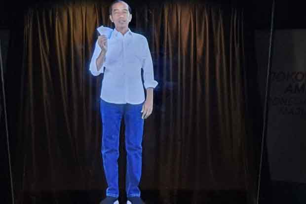 Kampanye Hologram Jokowi-Maruf Keren, TKN: 02 Kampanyenya Jadul