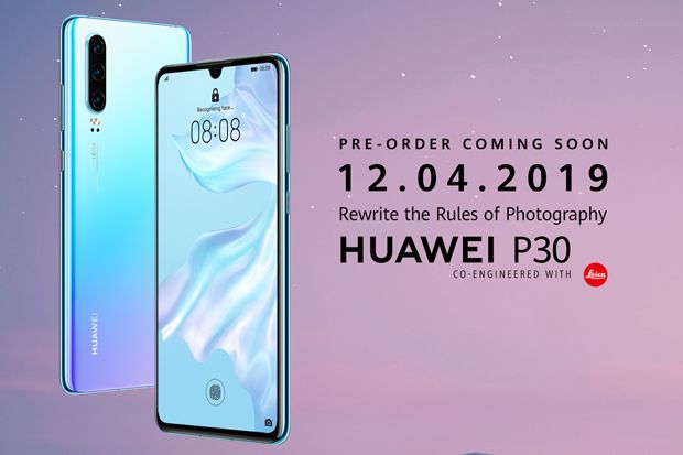 Huawei Sebar P30 Series ke Indonesia Tanggal 12 April