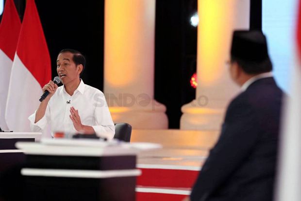 Debat Keempat Capres, Jokowi dan Prabowo Terlihat Lebih Tenang