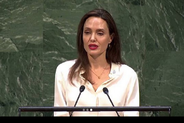Angelina Jolie “Berapi-api” Bicarakan Kekerasan Seksual di PBB
