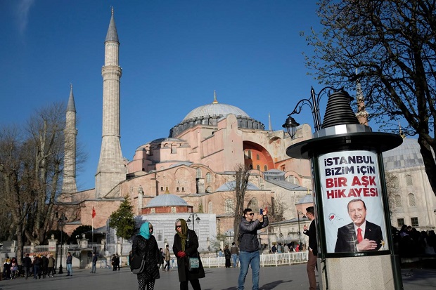 Niat Erdogan Ubah Hagia Sophia Menjadi Masjid Dikecam Oposisi
