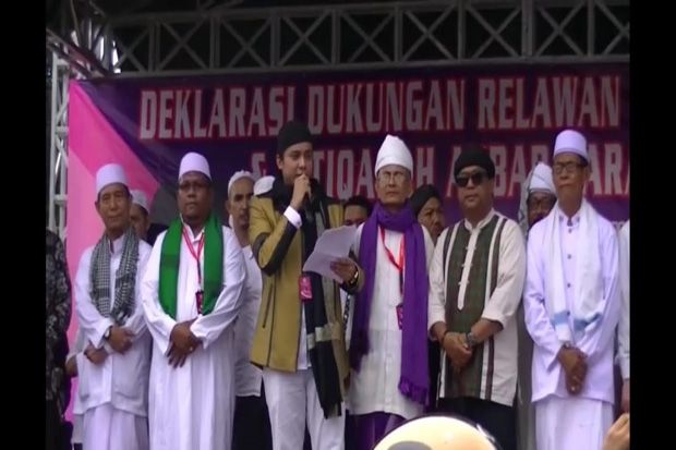 Ratusan Habib dan Ulama Deklarasi Dukungan untuk Jokowi-Maruf Amin