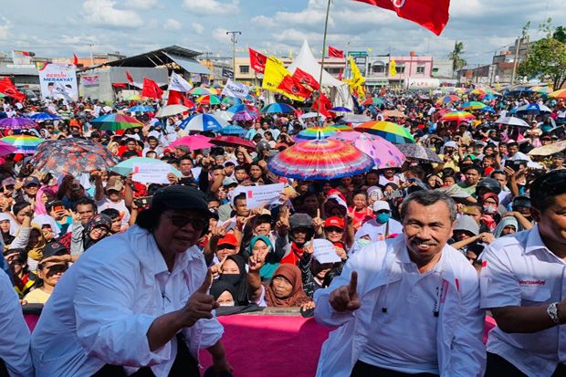 Kampanye di Riau, Siti Nurbaya: Jokowi Pemimpin yang Peduli Rakyat