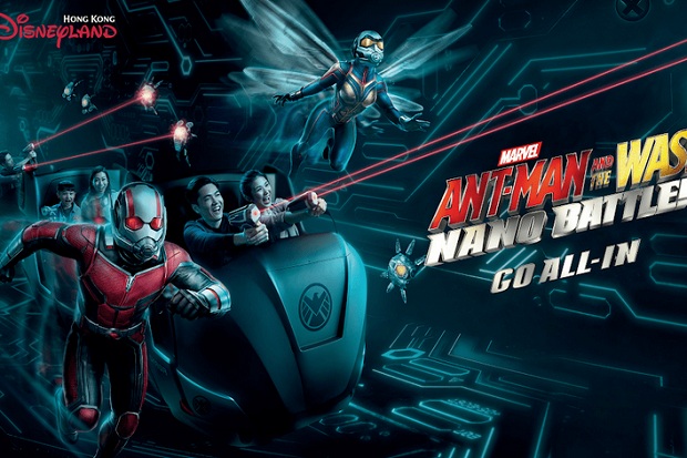 Hong Kong Disneyland Kenalkan Atraksi Ant-Man dan The Wasp