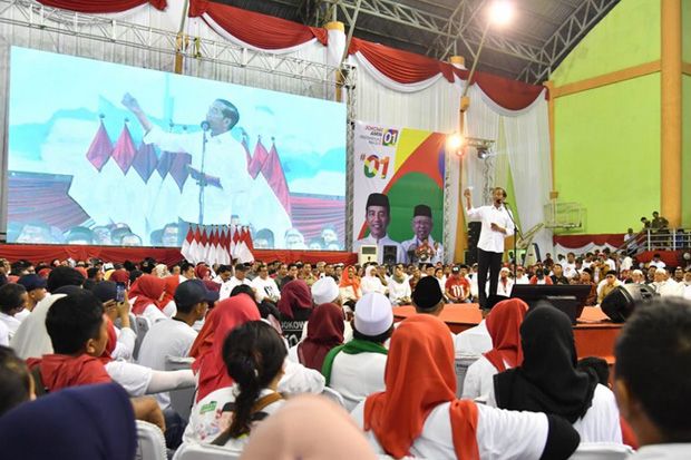 Capres Jokowi Sebut Kartu Sembako Memberi Rakyat Kemudahan