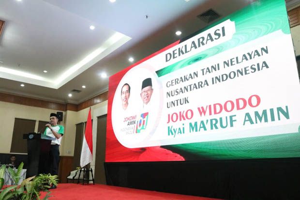 Gerakan Tani Nelayan Nusantara Indonesia Dukung Jokowi-Maruf Amin
