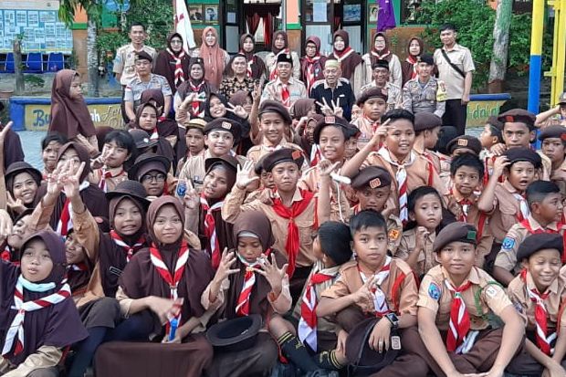 Perjusami SD 003 N Nunukan Dilaksanakan di Halaman Sekolah