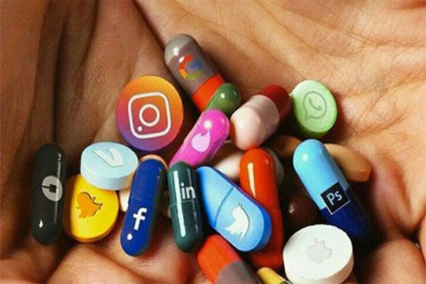 Penggunaan Media Sosial Berlebihan Sama Seperti Kecanduan Narkoba