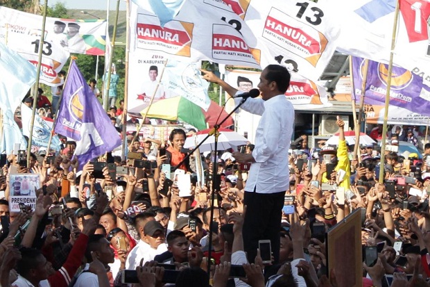 Capres Jokowi Janji Jaga Indramayu sebagai Lumbung Padi Nasional