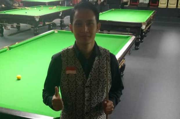 Gebby Butuh 4 Jam Tembus Perempat Final Singapore Snooker Open 2019