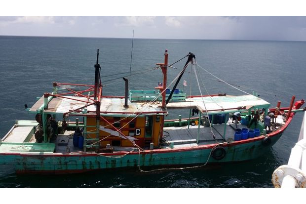 Berturut-turut, KKP Tangkap Dua Kapal Ikan Berbendera Malaysia