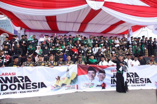 Jawara Indonesia Lampung Dukung Jokowi-Ma’ruf Amin