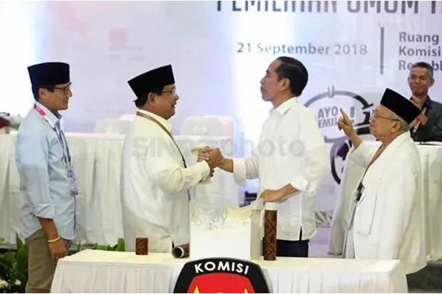 Dibanding Prabowo Sandi, Pemilih Loyal Jokowi-Maruf Lebih Banyak
