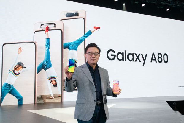Pakai Kamera Putar, Samsung Galaxy A80 Ucapkan Bye-bye ke Era Selfie