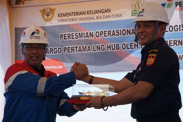 Bea Cukai Aceh Resmikan Pusat Logistik Berikat PT Perta Arun Gas