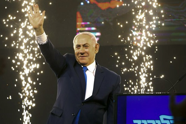 Lewat Pertarungan Ketat, Netanyahu Menangkan Pemilu Israel