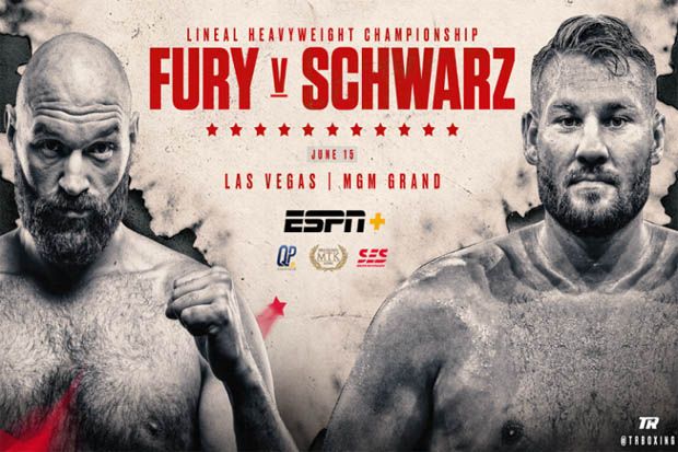 Tyson Fury Tak Sabar Debut di Las Vegas vs Tom Schwarz