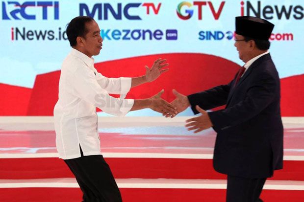 Survei Terbaru Cyrus Network: Jokowi 56,4%, Prabowo 38,1%
