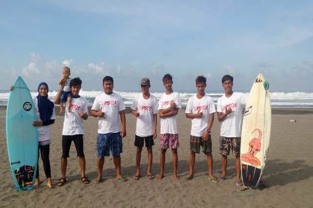 Kabupaten Serang Kirim Atlet ke Parangtritis National Surfing Competition 2019