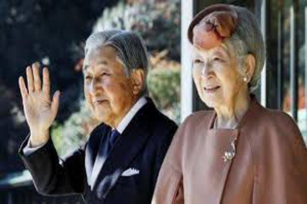 Kaisar Jepang Akihito-Michiko Rayakan 60 Tahun Pernikahan