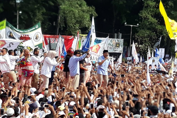 Kampanye Terakhir di Tangerang, Sandi: Tusuk Prabowo Sandi (TPS)