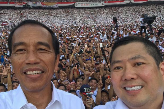 Jokowi: Terima Kasih Perindo, Terima Kasih Pak Hary Tanoesoedibjo