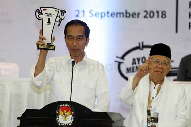 Survei Indopol: Jokowi-Maruf Unggul 52,7%
