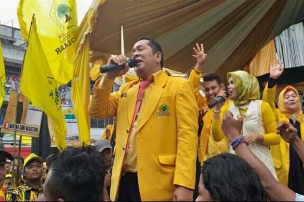 Miris, Tak Ada Nama Jokowi-Amin di Kampanye Akbar DPD Golkar Sidimpuan