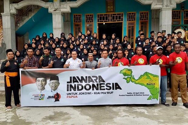 Jawi Papua Kompak Dukung Jokowi-Ma’ruf Amin