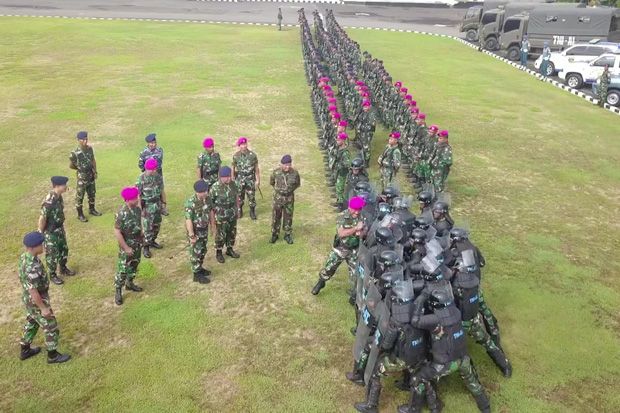 Jajaran TNI AL Armada III Sorong Siap Amankan dan Sukseskan Pemilu 2019