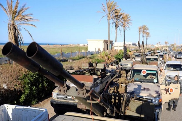 Pasukan Libya Tembak Jatuh Jet Tempur Pasukan Haftar