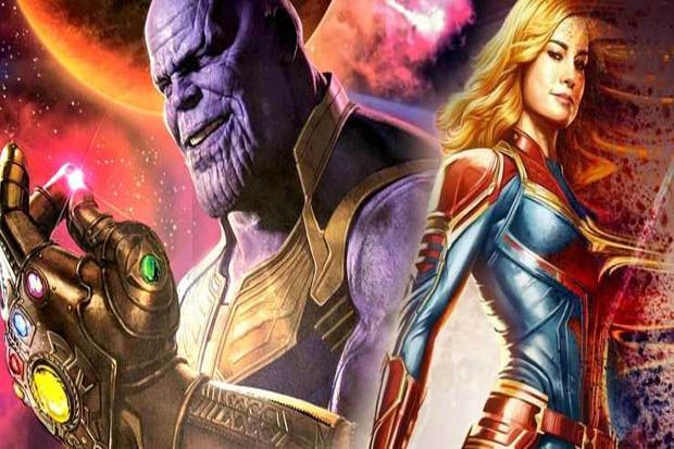 Avengers: Endgame, Thanos Seharusnya Takut pada Captain Marvel