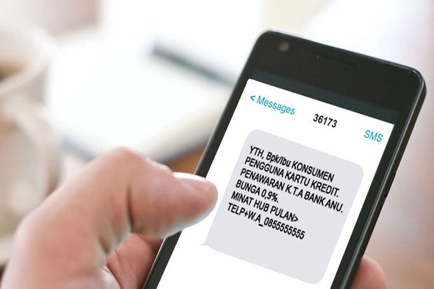 OJK Bakal Atur Spam Iklan Jasa Keuangan Lewat SMS