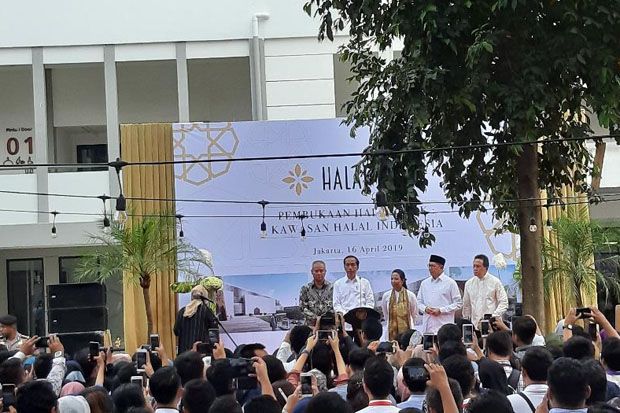 Hadirkan Ekosistem Bagi Pelaku Bisnis, Jokowi Buka Halal Park