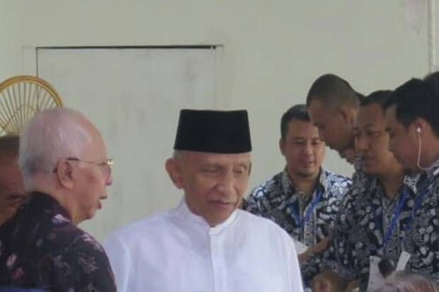 Yakin Prabowo Menang, Amien Rais Harap Pemilu Adil Transparan