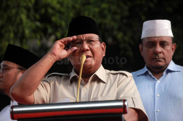 Klaim Kantongi Hasil Real Count, Prabowo: Kita Sudah Berada di Posisi 62%