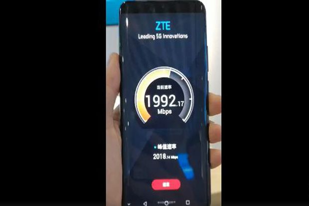 Uji Smartphone 5G Pertama, Ini Kecepatan Rata-rata Ponsel ZTE