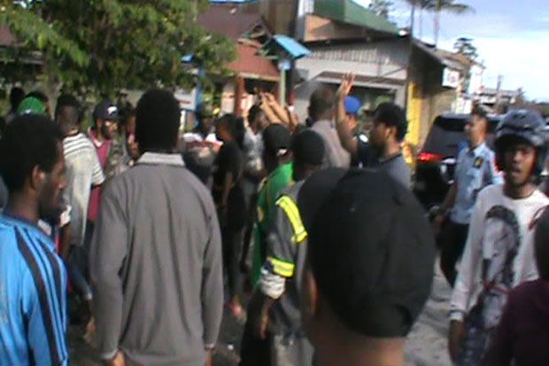 Ada Kelompok Warga Minta TPS di Pindah, Pencoblosan di Timika Ricuh