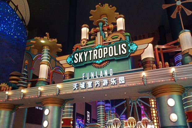 Seru!Skytropolis Funland, Indoor Theme Park Resorts World Genting