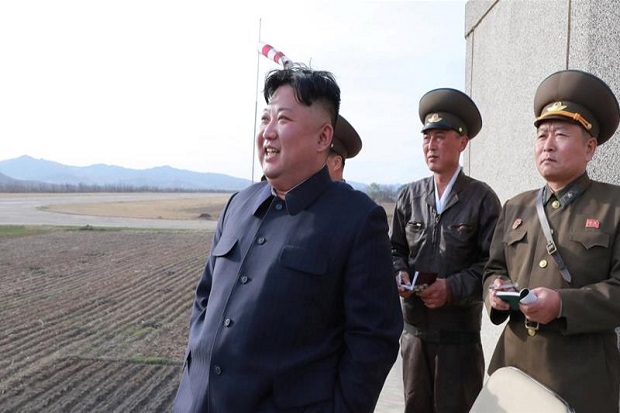 Kim Jong-un Pimpin Uji Tembak Senjata Kendali Taktis Korut