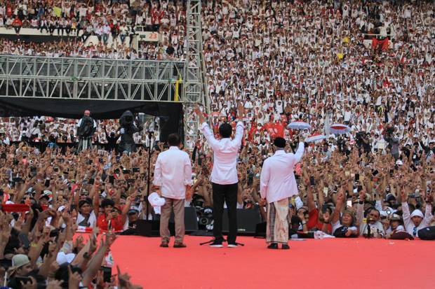 Bukan Kelompok Milenial, Ini Tiga Lumbung Suara Jokowi-Ma\ruf Amin