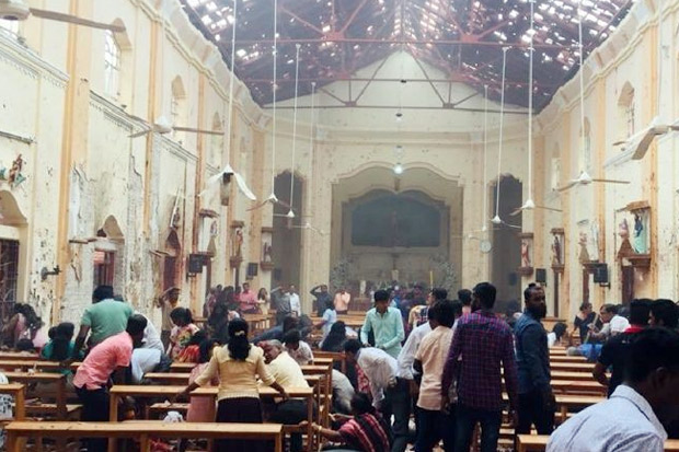 Ledakan Hantam 2 Gereja di Sri Lanka Saat Perayaan Paskah